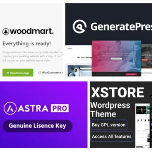 Astra-Woodmart-Xstore-Generatepress (4 Theme Combo)